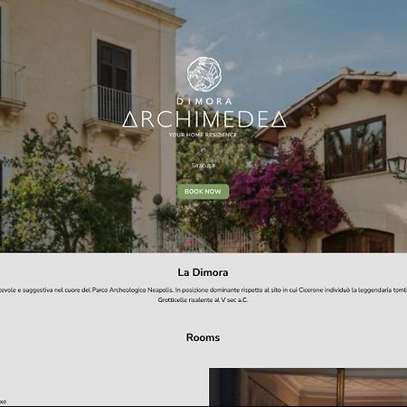 Bed and Breakfast Dimora Archimedea Syrakus Exterior foto